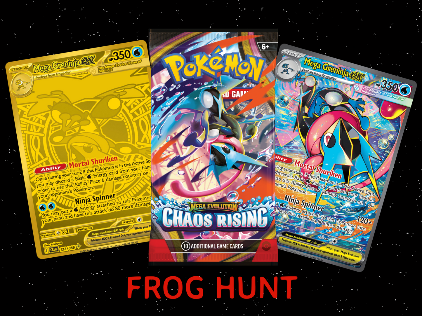Chaos Rising STACKPOT 6 Booster Packs!