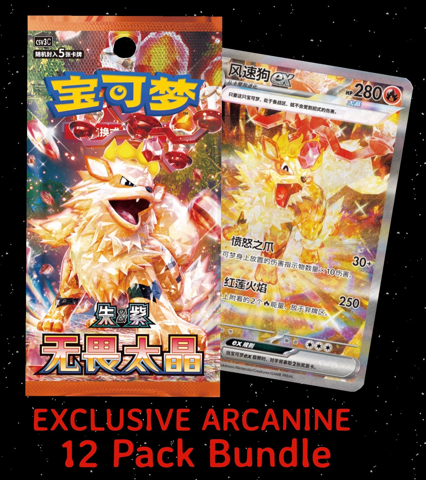 Fearless Terastal 12 Pack Bundle