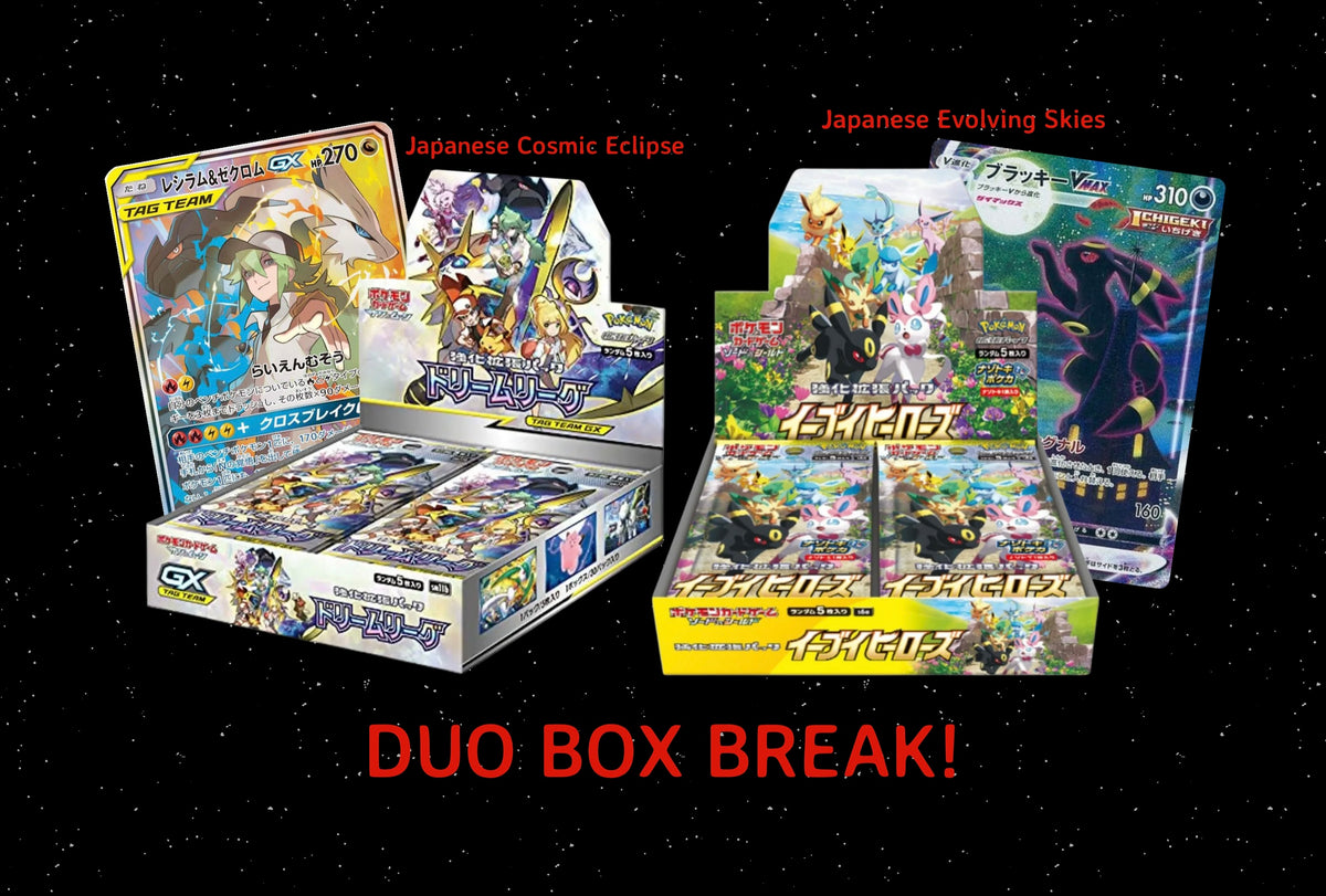 Eevee Heroes & Dream League Double Box Break!