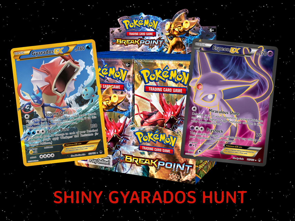 XY Breakpoint Booster Packs (BOX FRESH)