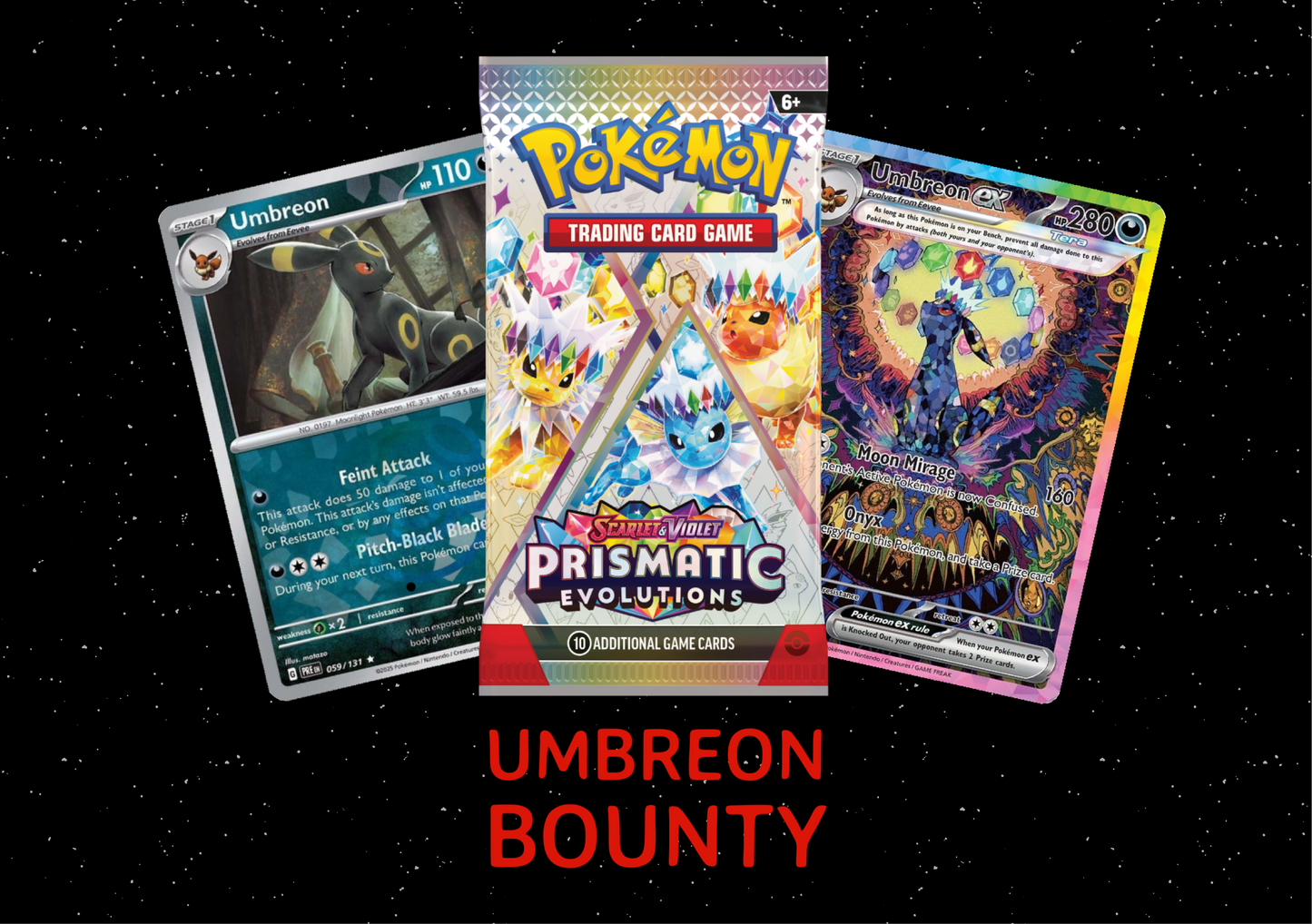 Prismatic Evolutions EB 40 Packs *Bounty*