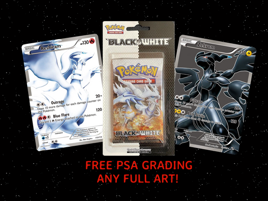 Black & White Blister Pack w/ FREE PSA grading!