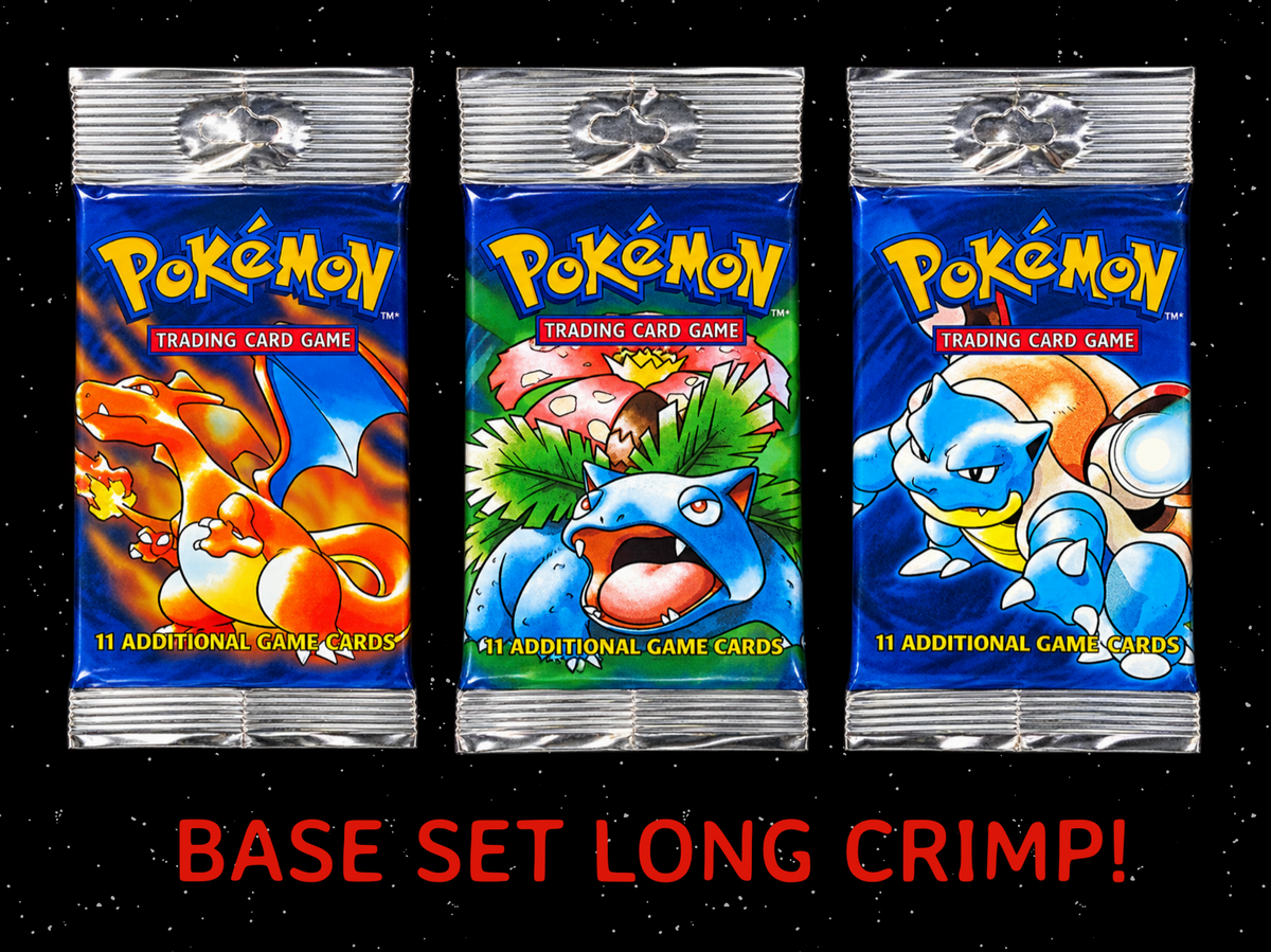 Base Set Long Crimp Booster Pack